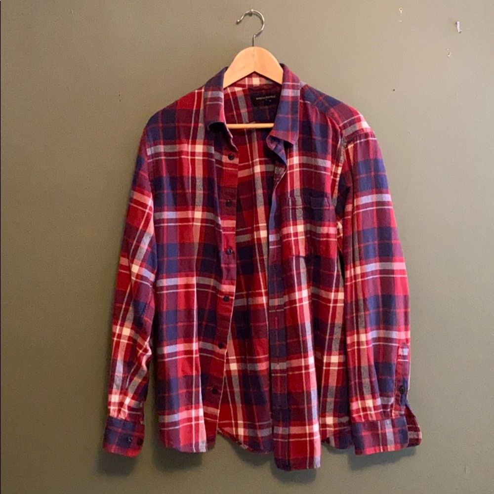 Banana Republic flannel